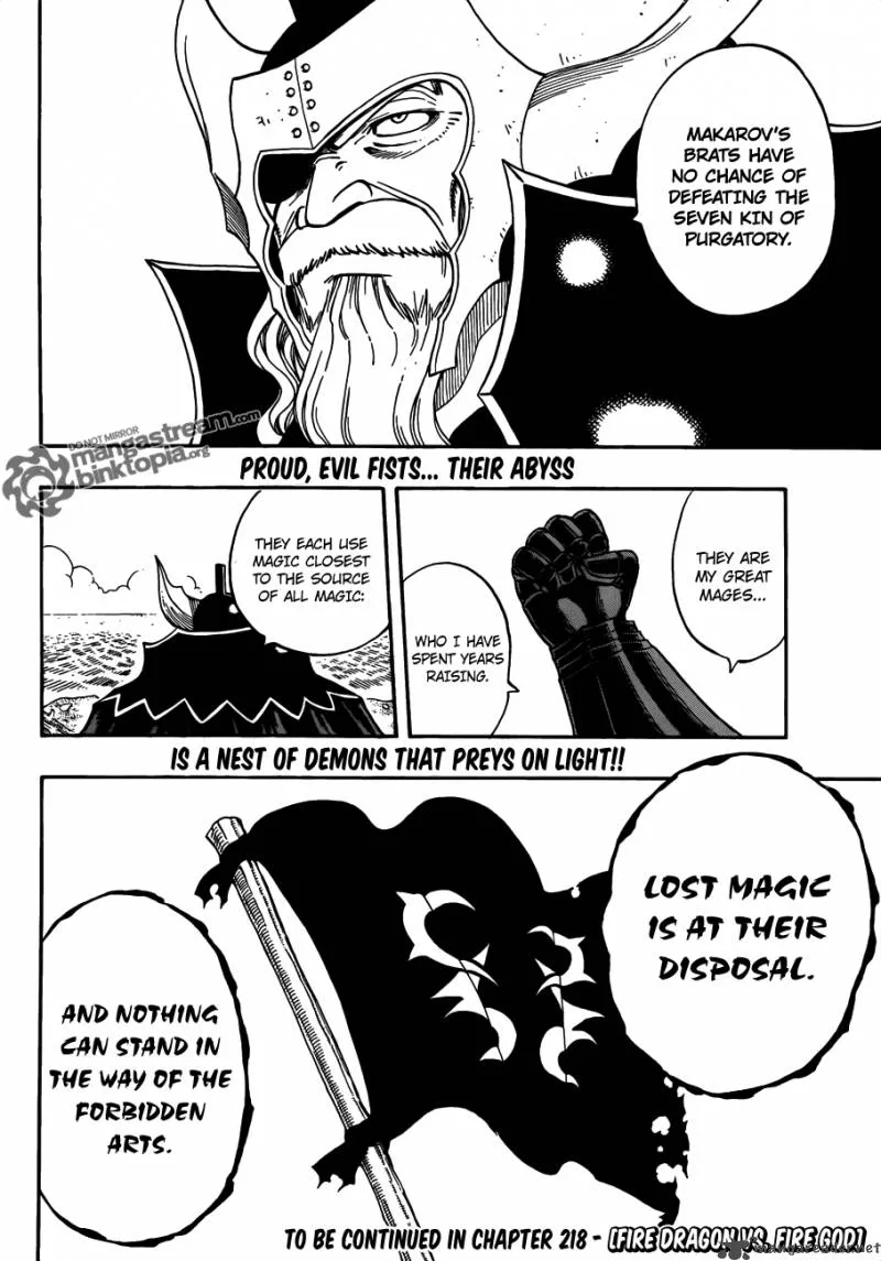 Fairy Tail Chapter 217 page 19