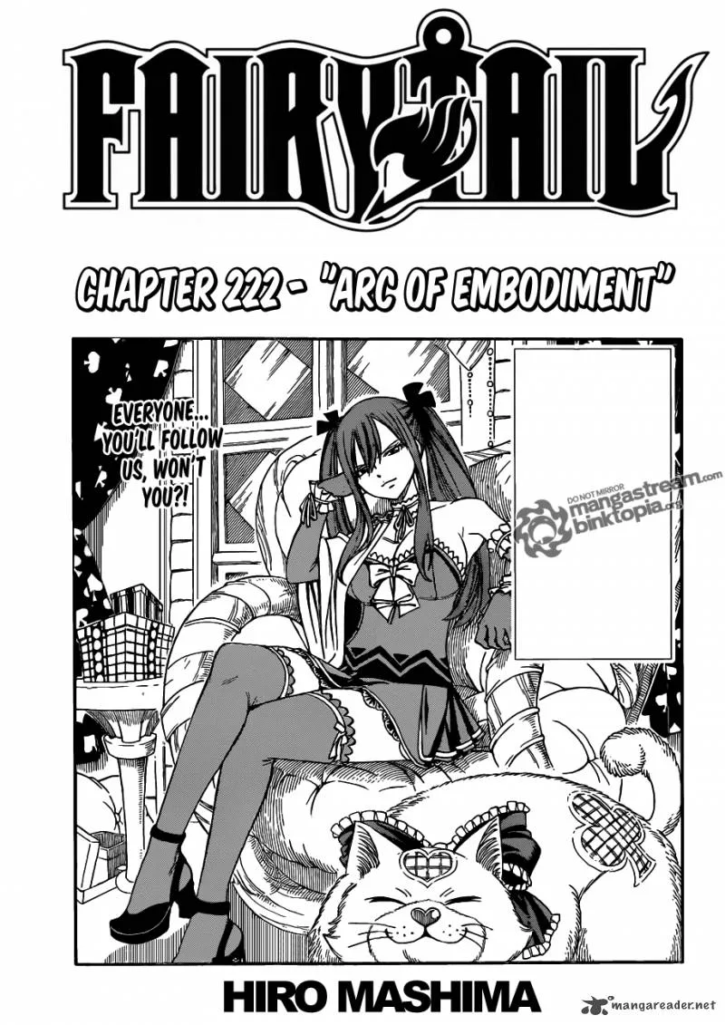 Fairy Tail Chapter 222 page 1