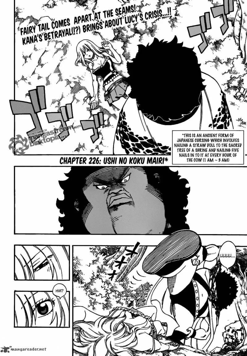 Fairy Tail Chapter 226 page 3