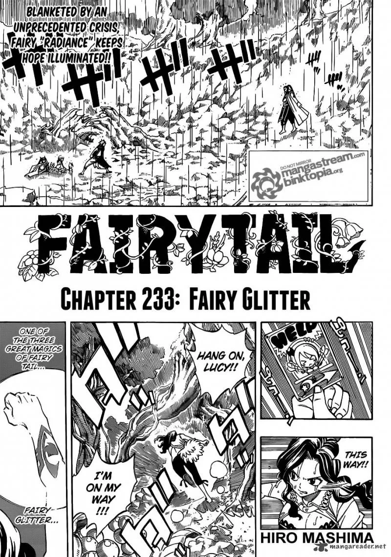 Fairy Tail Chapter 233 page 1