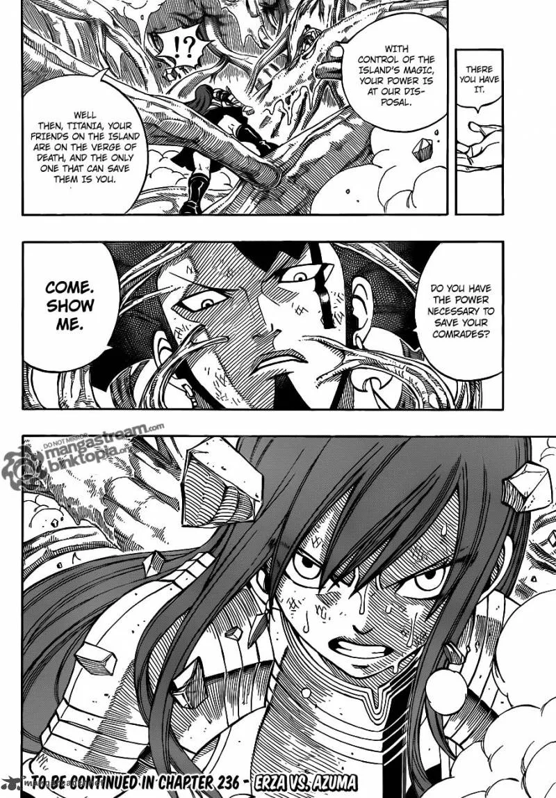 Fairy Tail Chapter 235 page 18