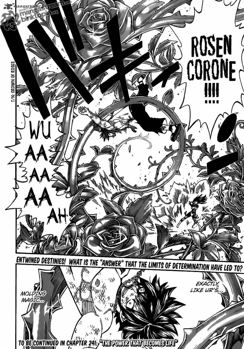 Fairy Tail Chapter 240 page 19