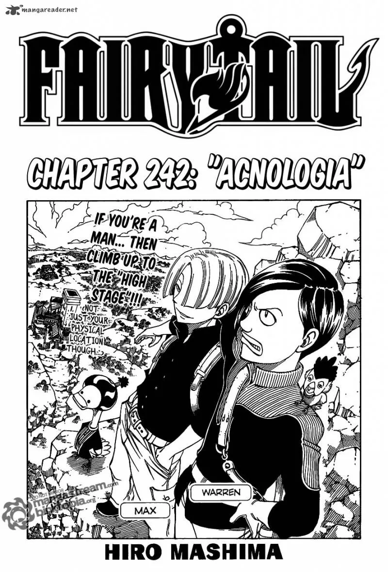 Fairy Tail Chapter 242 page 1