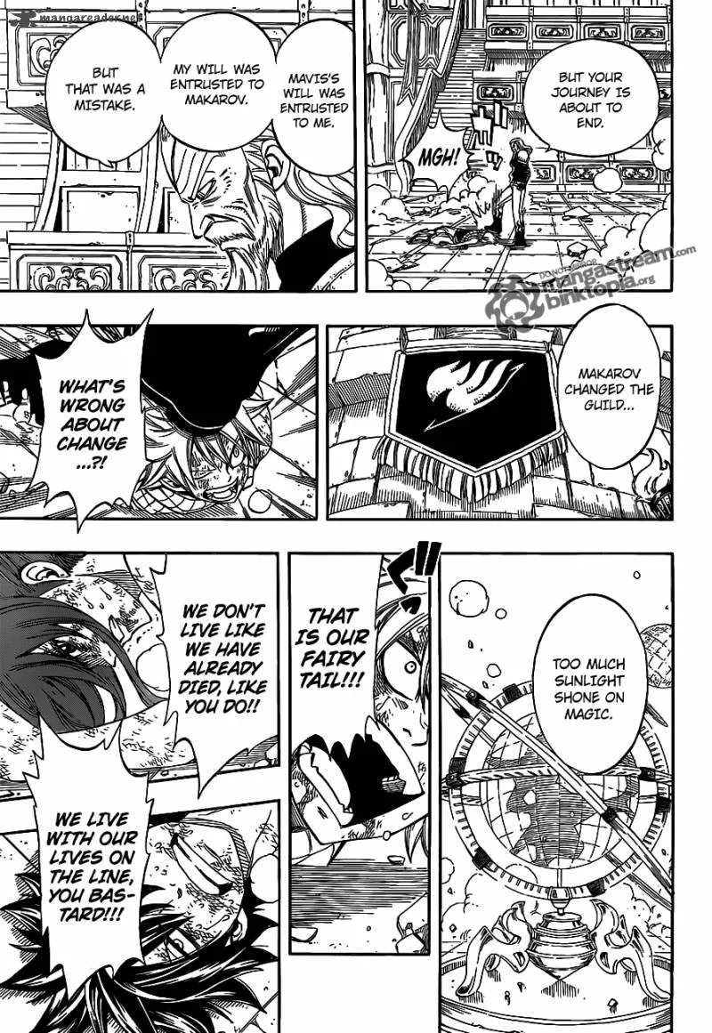 Fairy Tail Chapter 244 page 15