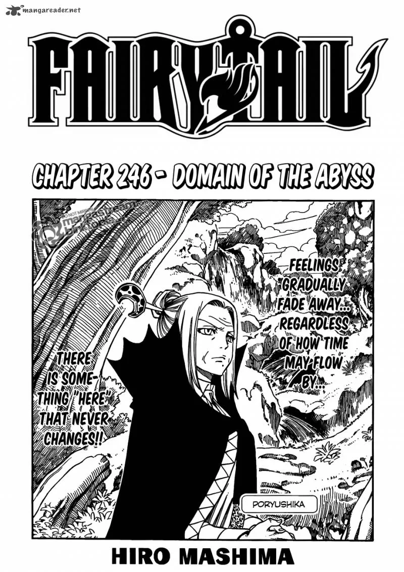 Fairy Tail Chapter 246 page 1