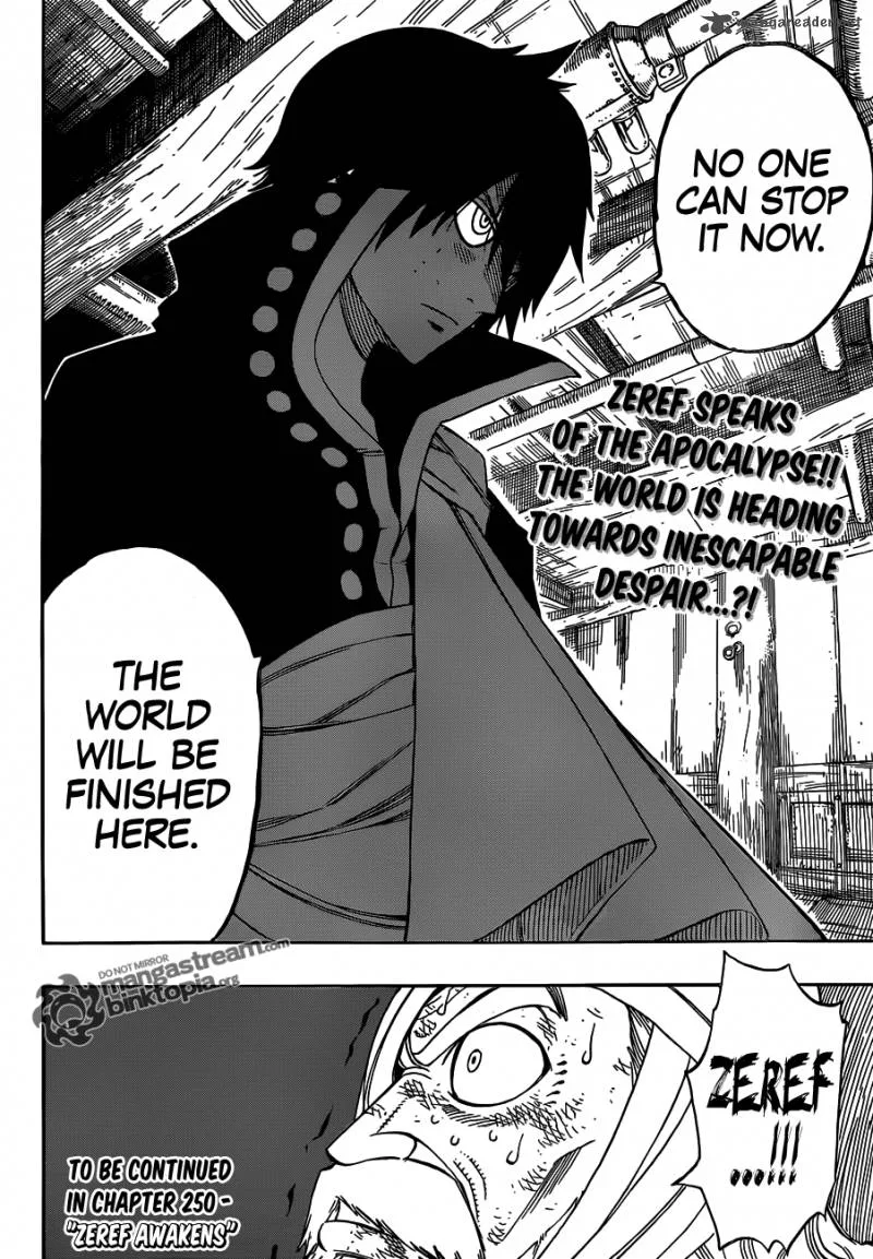 Fairy Tail Chapter 249 page 19