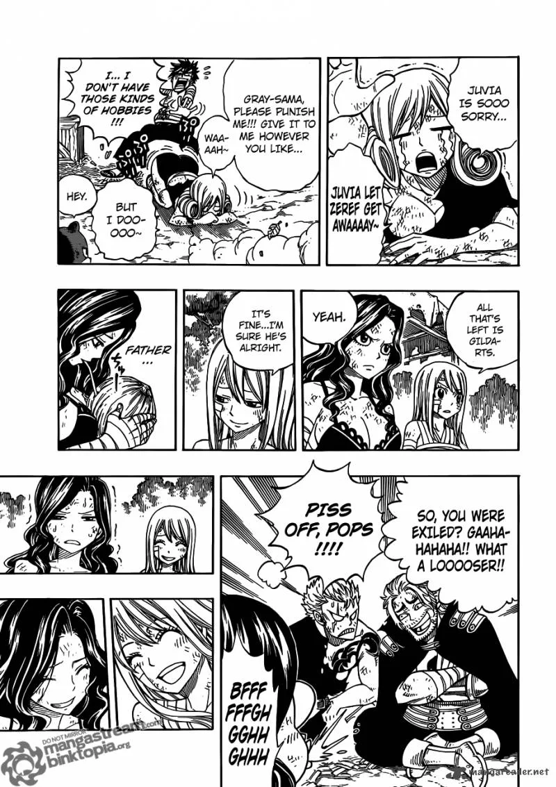 Fairy Tail Chapter 249 page 16