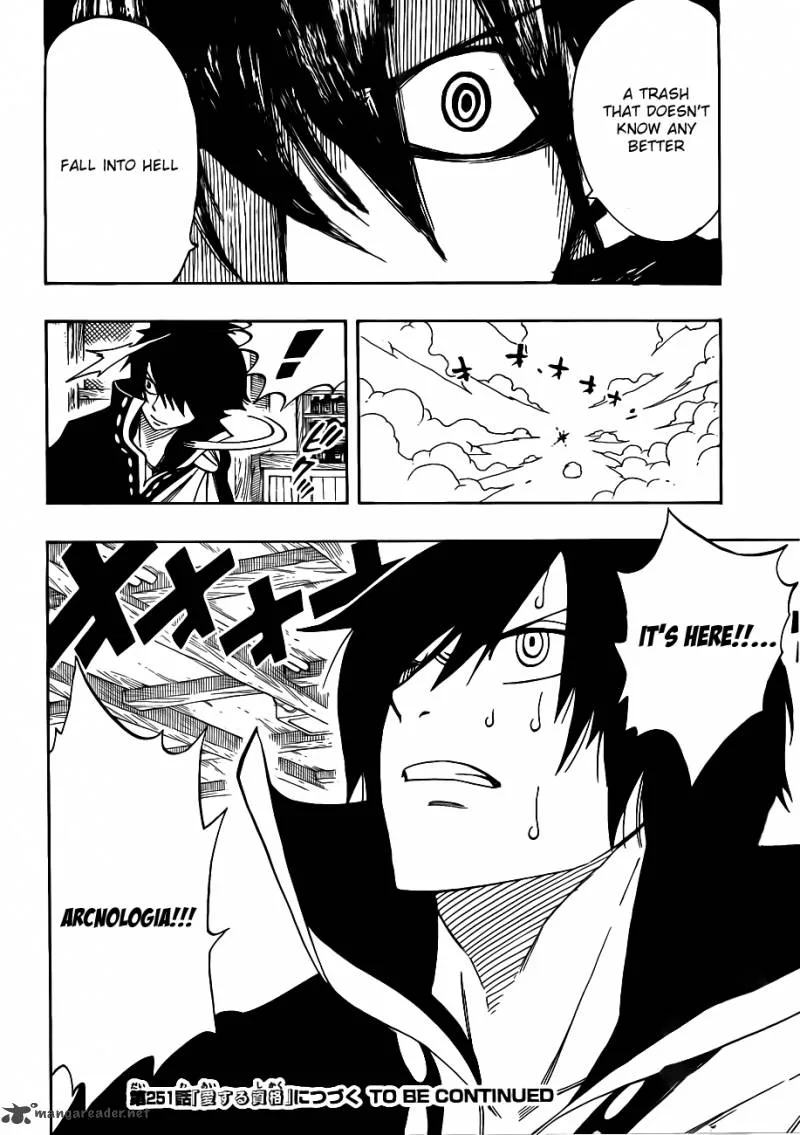 Fairy Tail Chapter 250 page 19