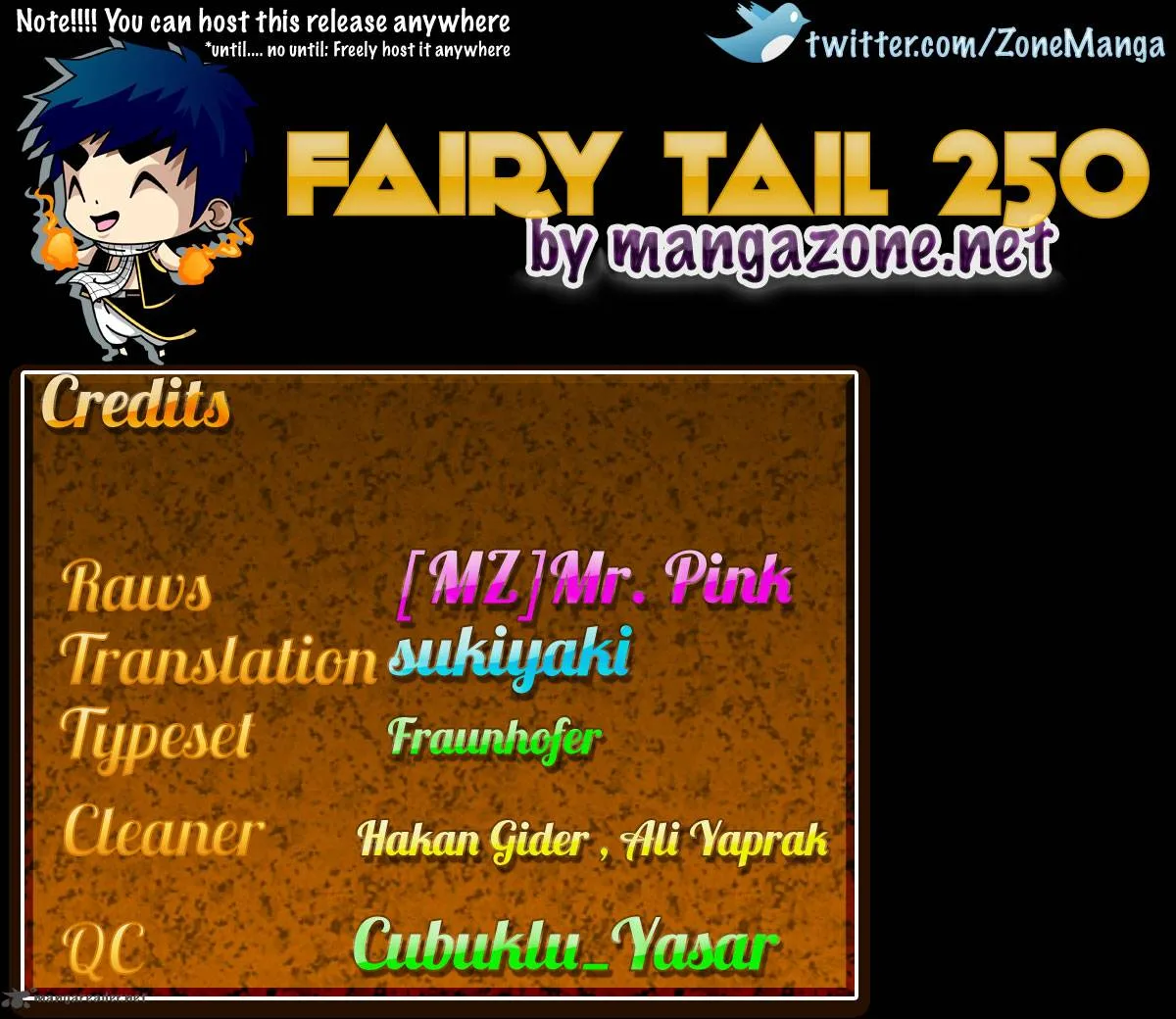 Fairy Tail Chapter 250 page 20