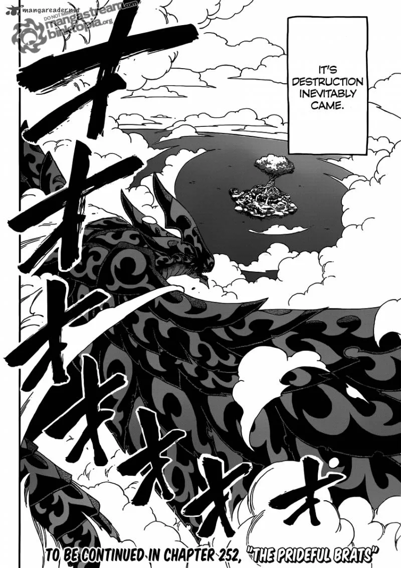 Fairy Tail Chapter 251 page 20