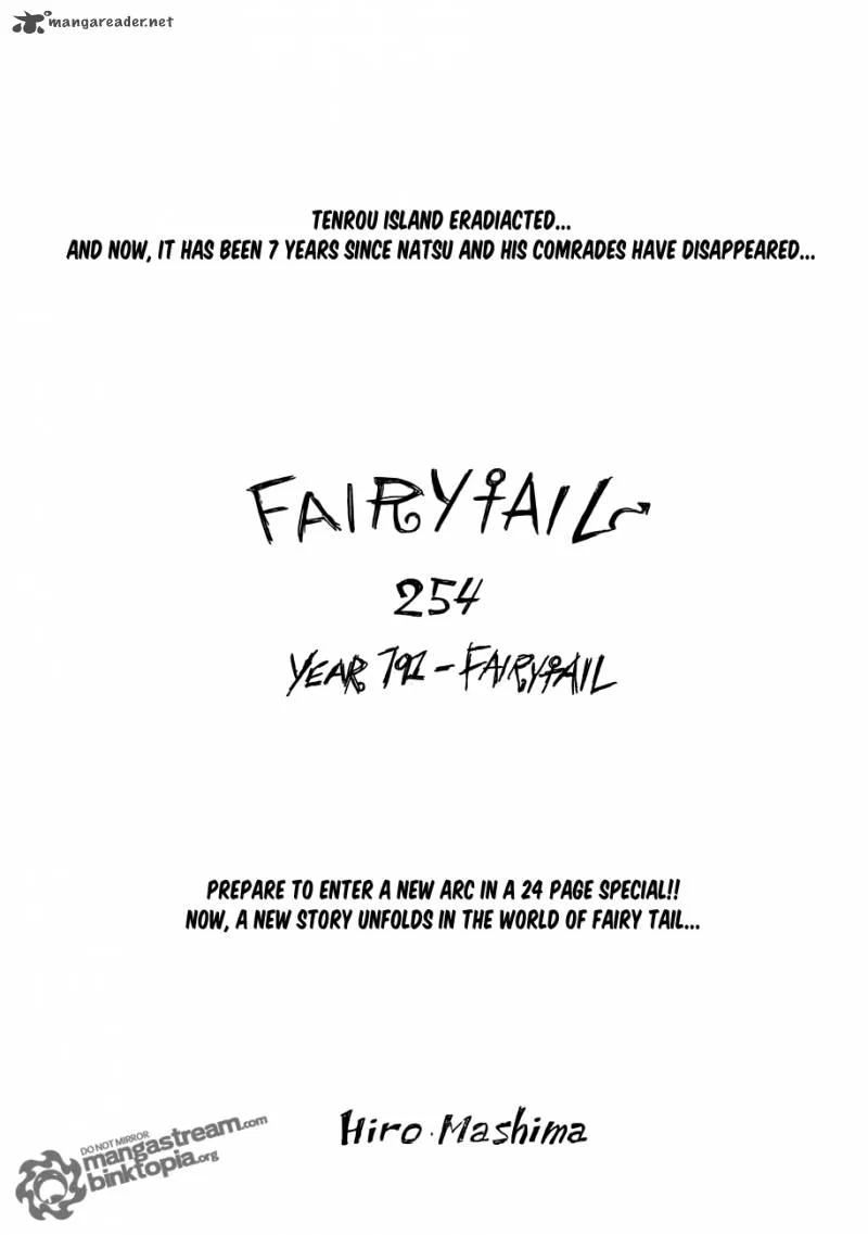 Fairy Tail Chapter 254 page 1