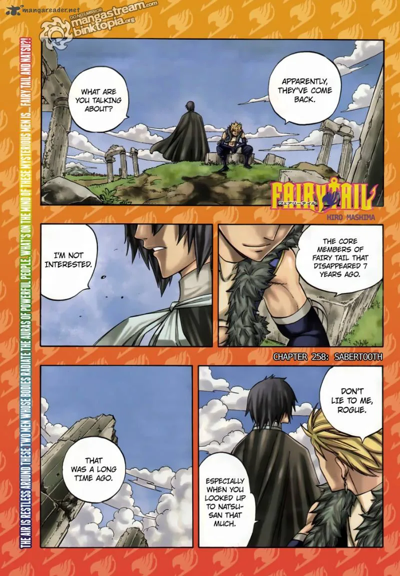 Fairy Tail Chapter 258 page 1