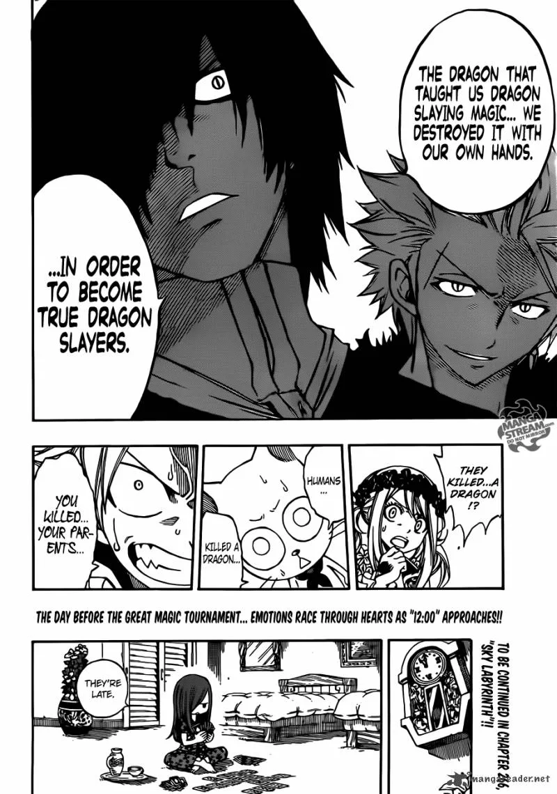 Fairy Tail Chapter 265 page 19