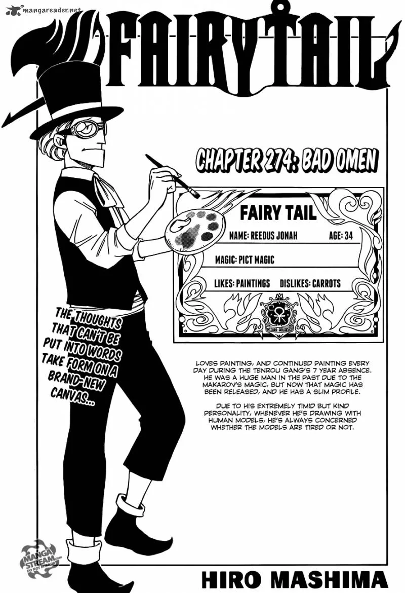 Fairy Tail Chapter 274 page 1