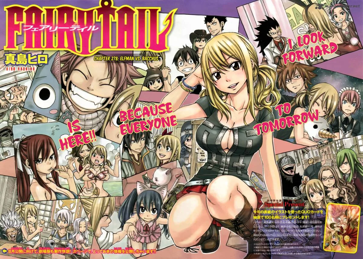 Fairy Tail Chapter 278 page 3