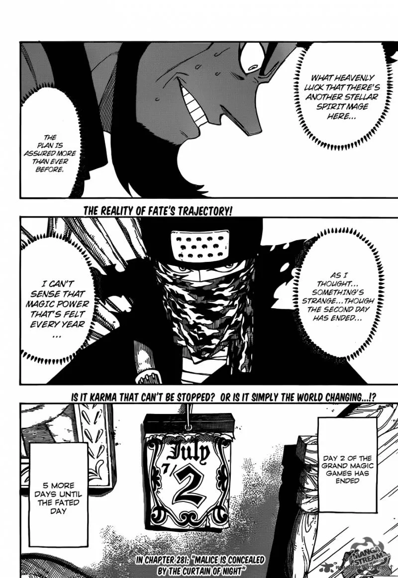 Fairy Tail Chapter 280 page 22
