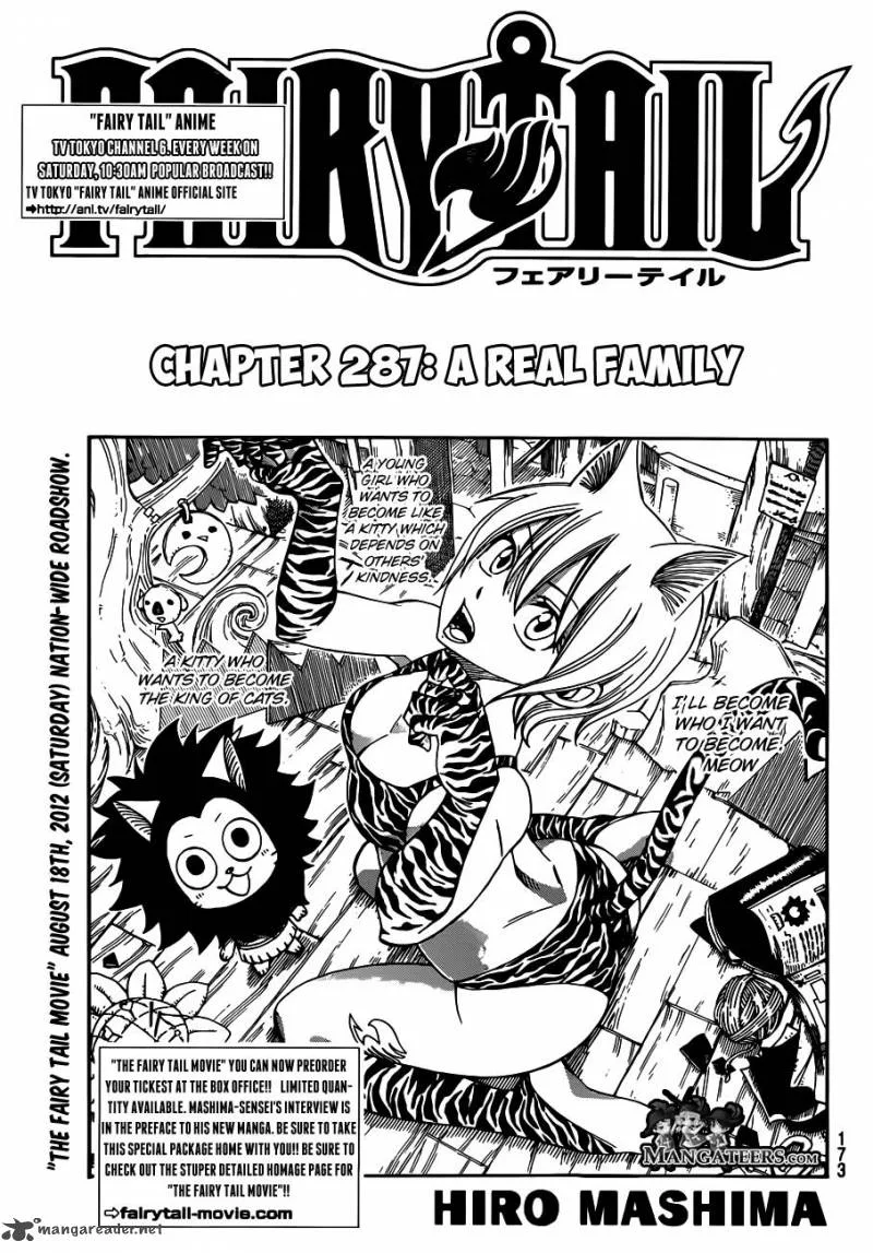 Fairy Tail Chapter 287 page 1