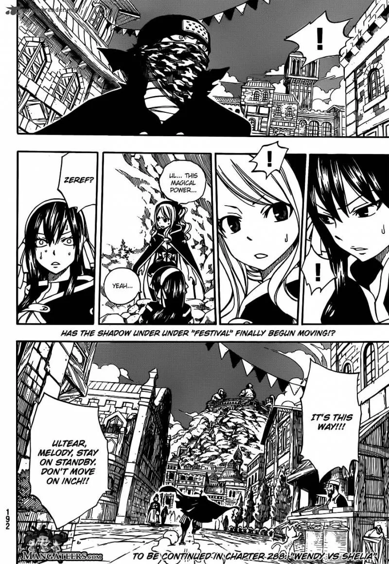 Fairy Tail Chapter 287 page 19