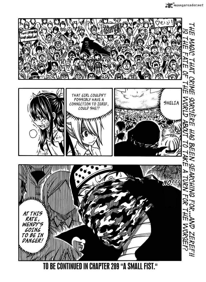 Fairy Tail Chapter 288 page 19
