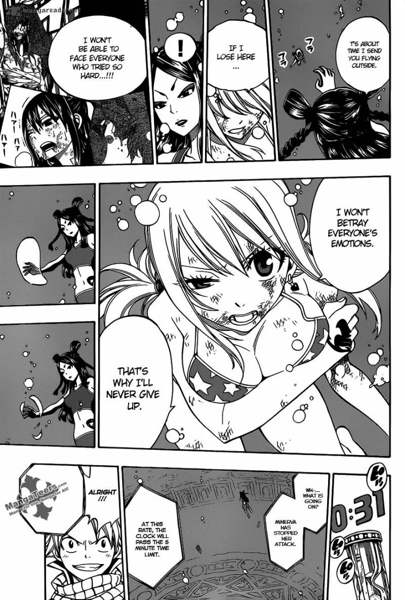 Fairy Tail Chapter 291 page 18