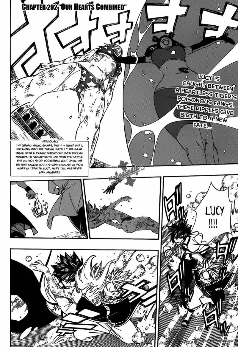 Fairy Tail Chapter 292 page 2
