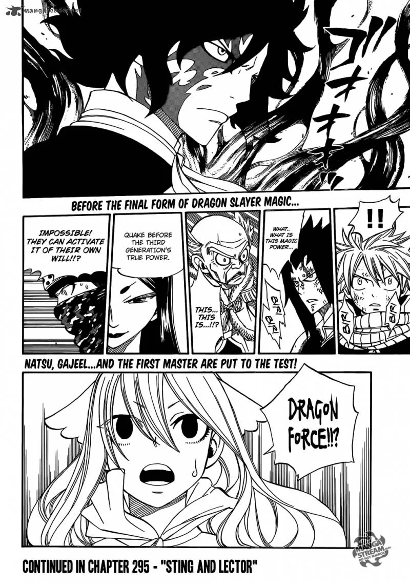Fairy Tail Chapter 294 page 39