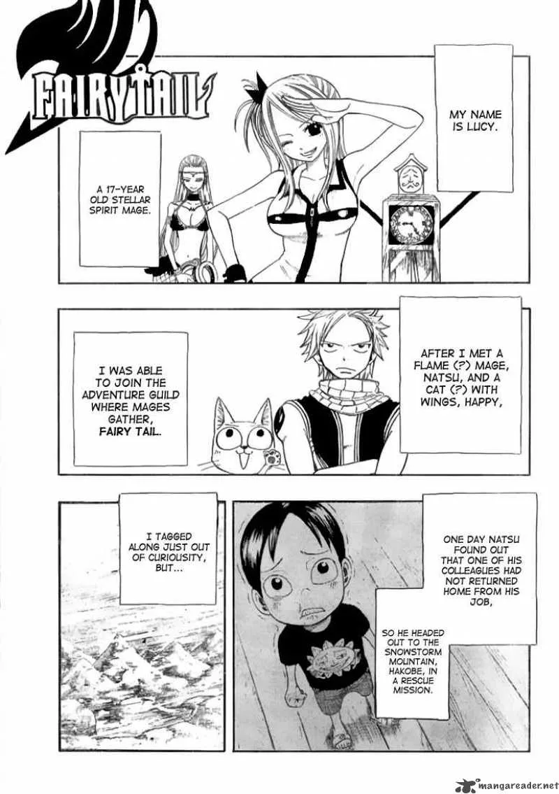 Fairy Tail Chapter 3 page 1
