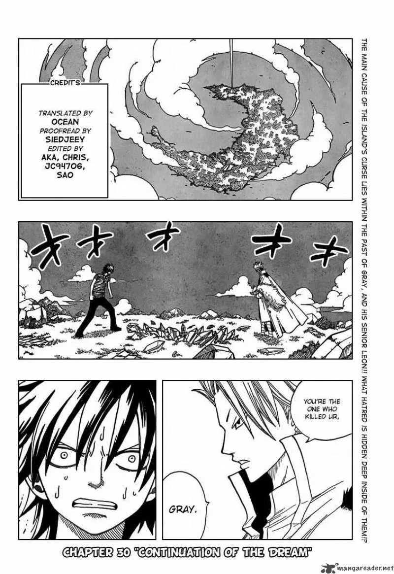 Fairy Tail Chapter 30 page 2