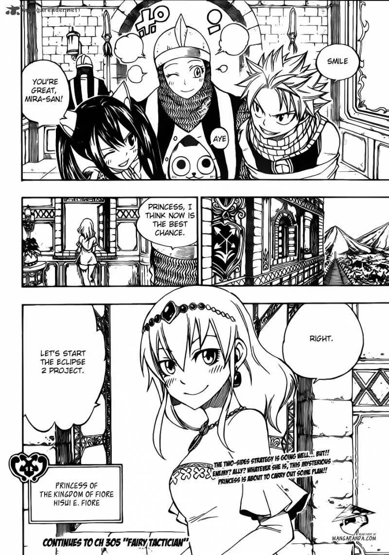 Fairy Tail Chapter 304 page 21