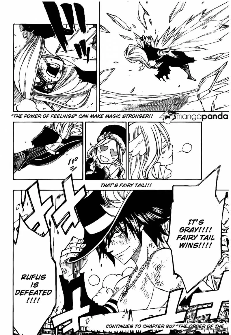 Fairy Tail Chapter 306 page 19