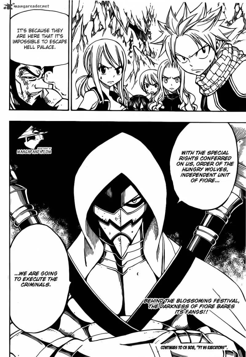 Fairy Tail Chapter 307 page 21