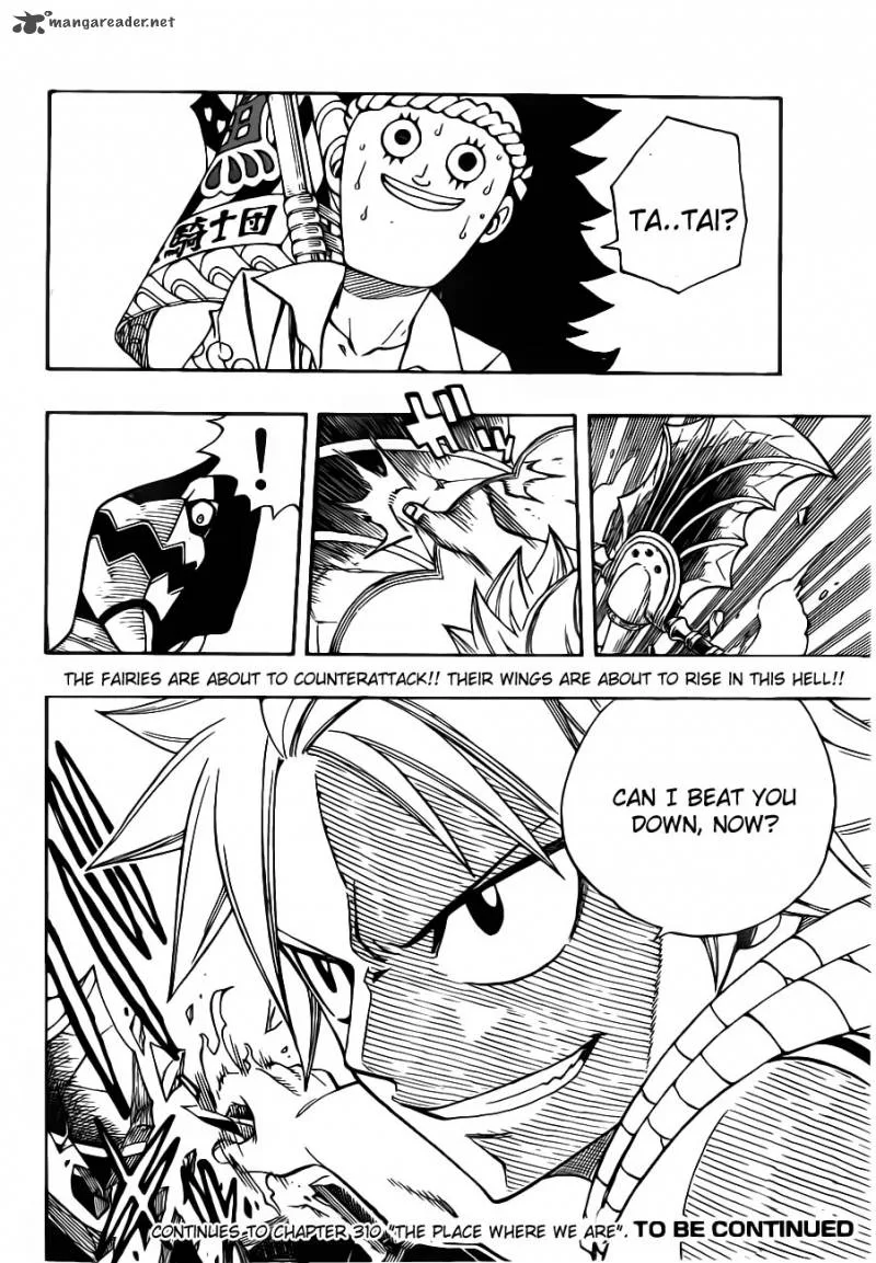 Fairy Tail Chapter 309 page 21