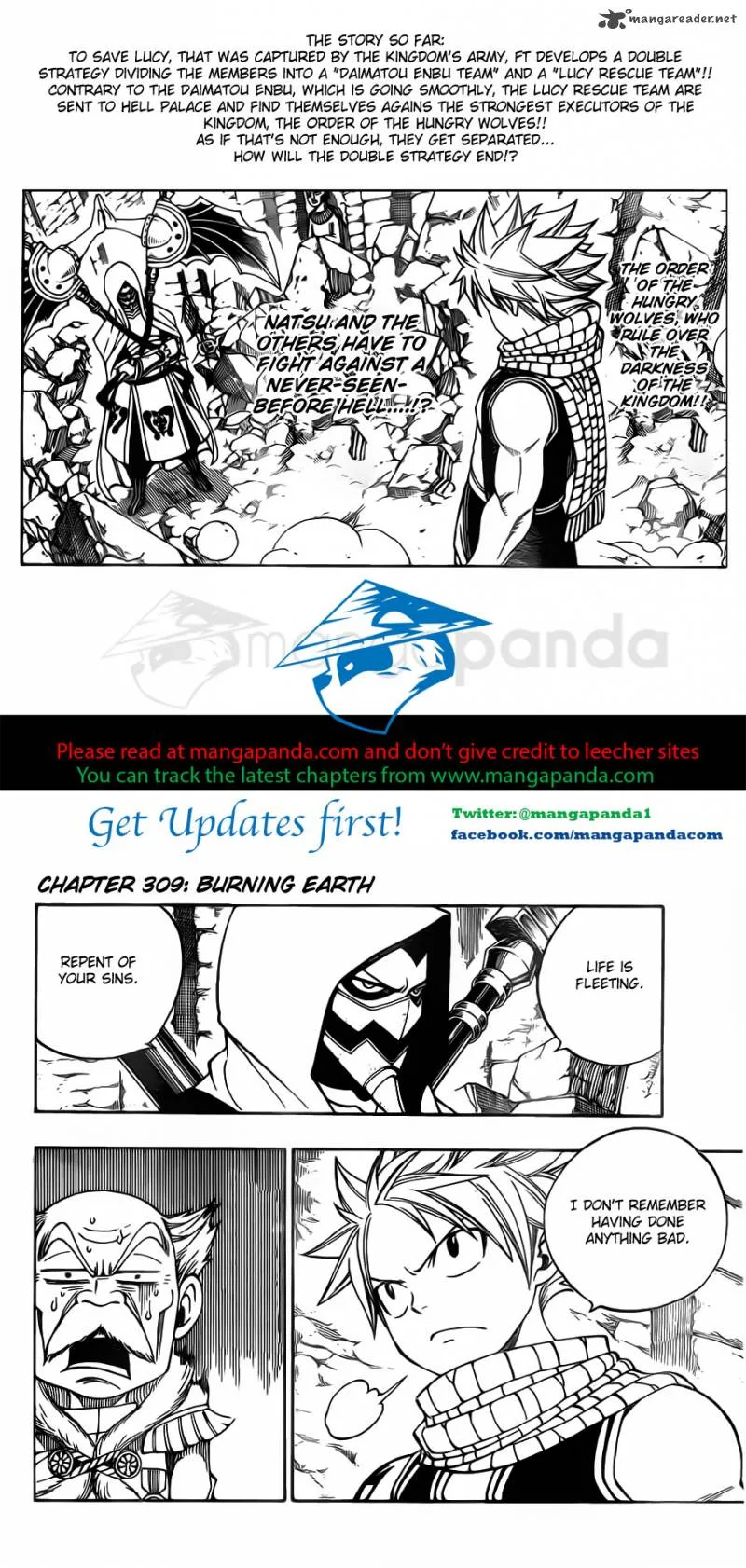 Fairy Tail Chapter 309 page 3