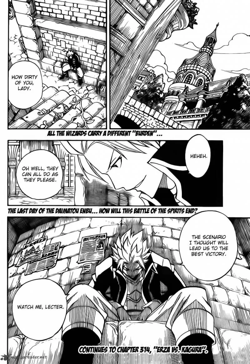 Fairy Tail Chapter 313 page 21