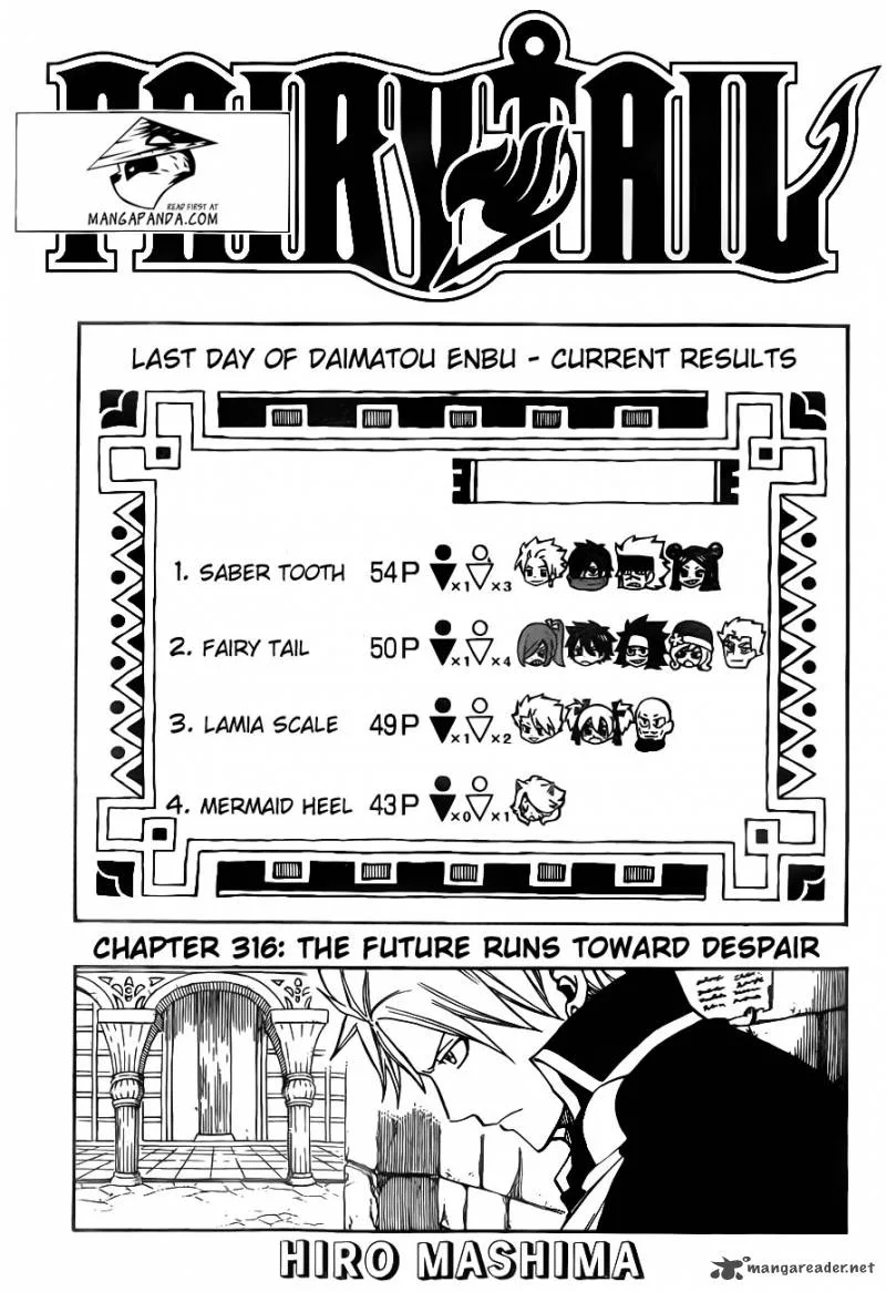 Fairy Tail Chapter 316 page 3