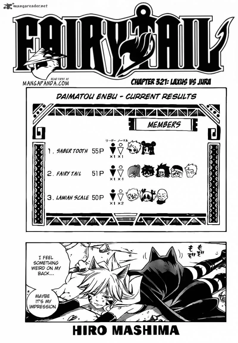 Fairy Tail Chapter 321 page 3