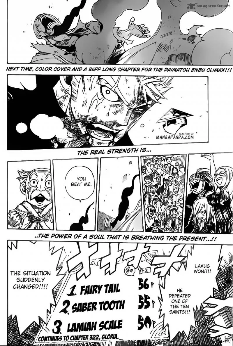 Fairy Tail Chapter 321 page 21