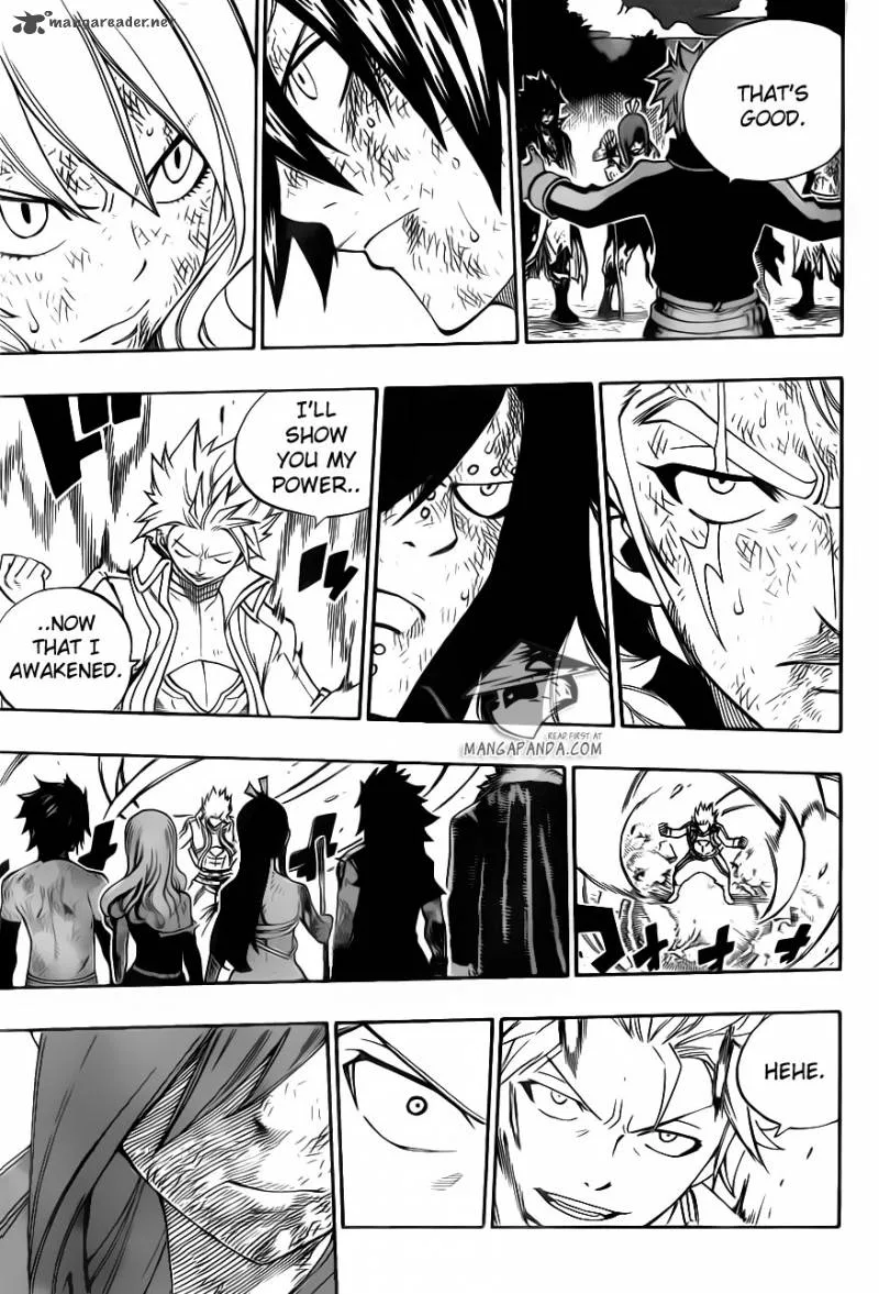Fairy Tail Chapter 322 page 19