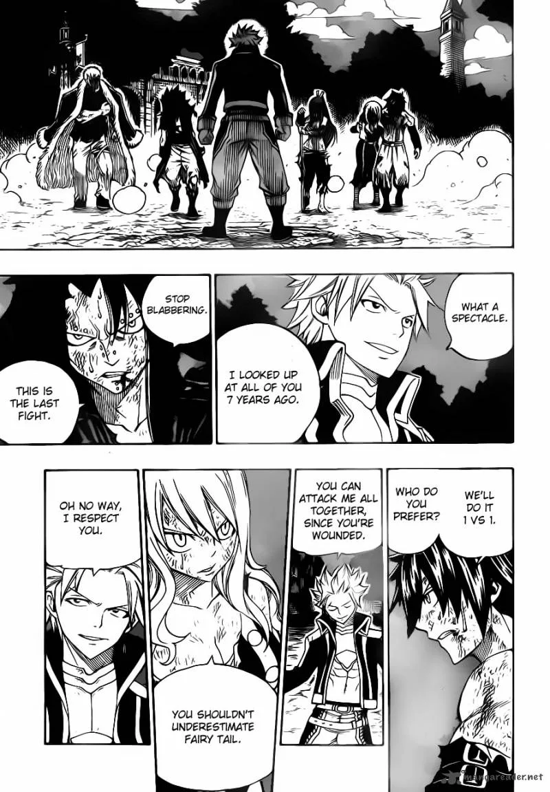 Fairy Tail Chapter 322 page 17