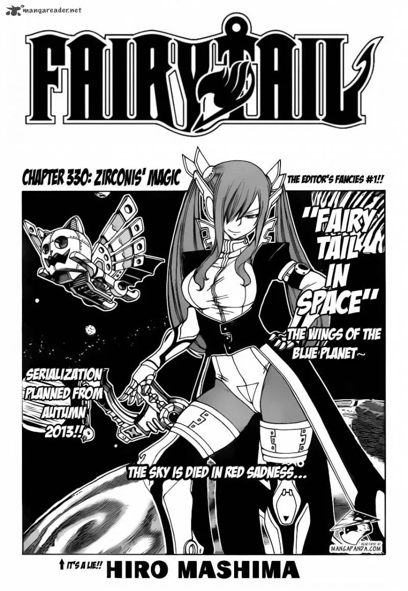 Fairy Tail Chapter 330 page 3