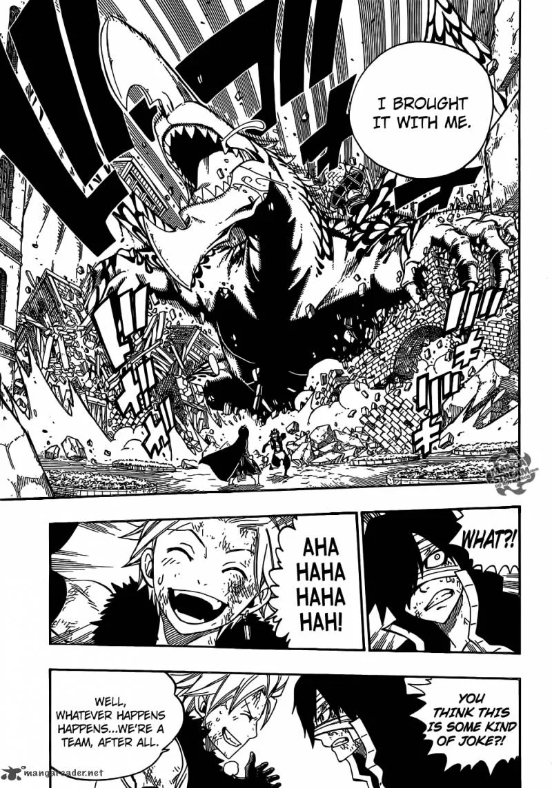 Fairy Tail Chapter 334 page 14