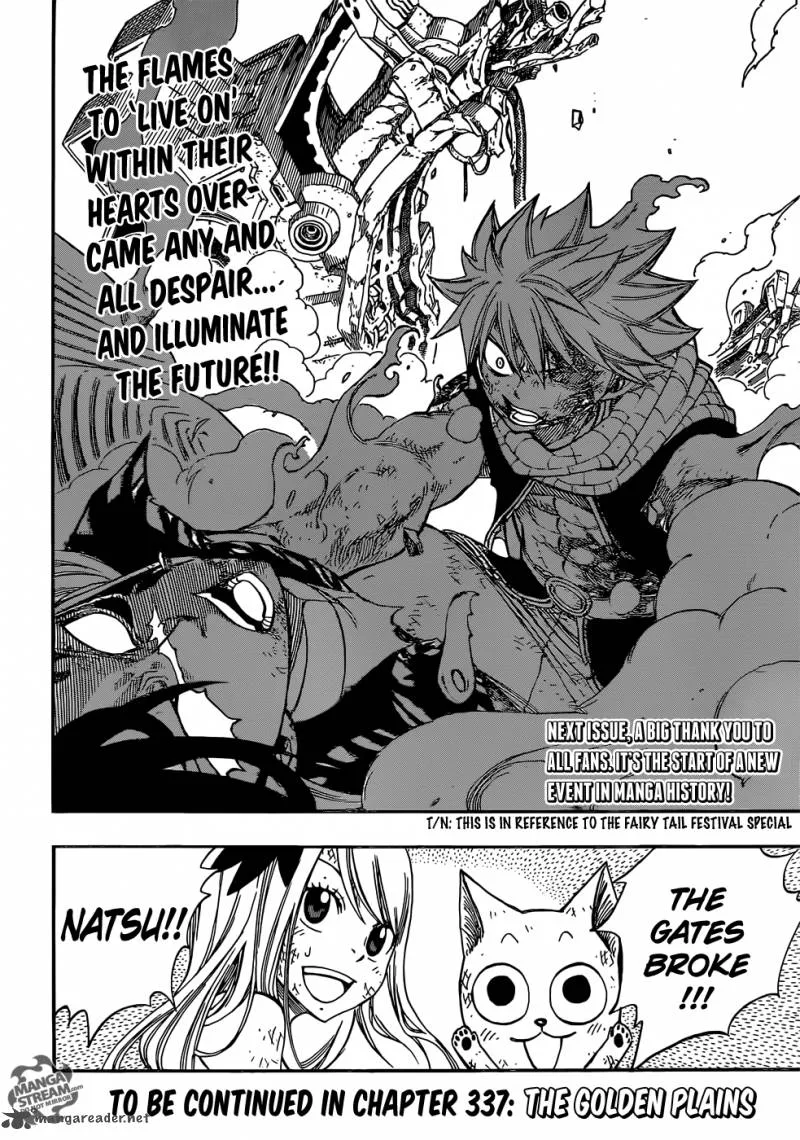 Fairy Tail Chapter 336 page 21