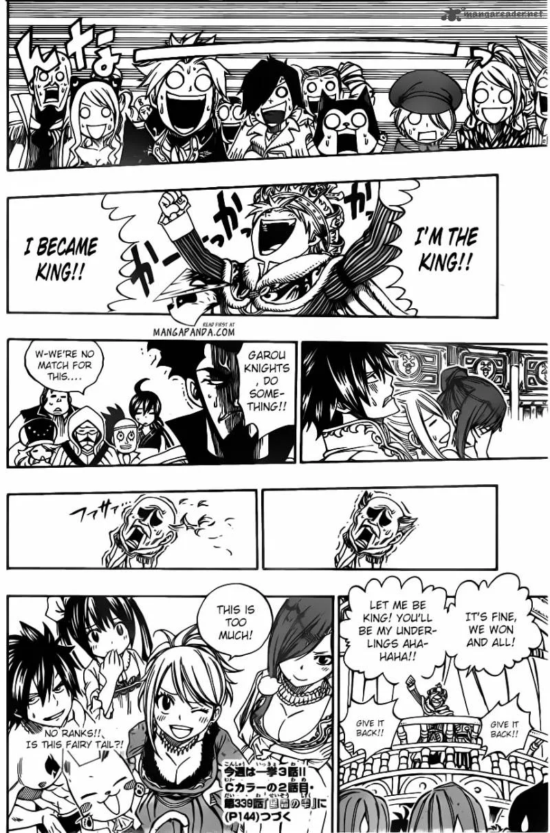Fairy Tail Chapter 338 page 21