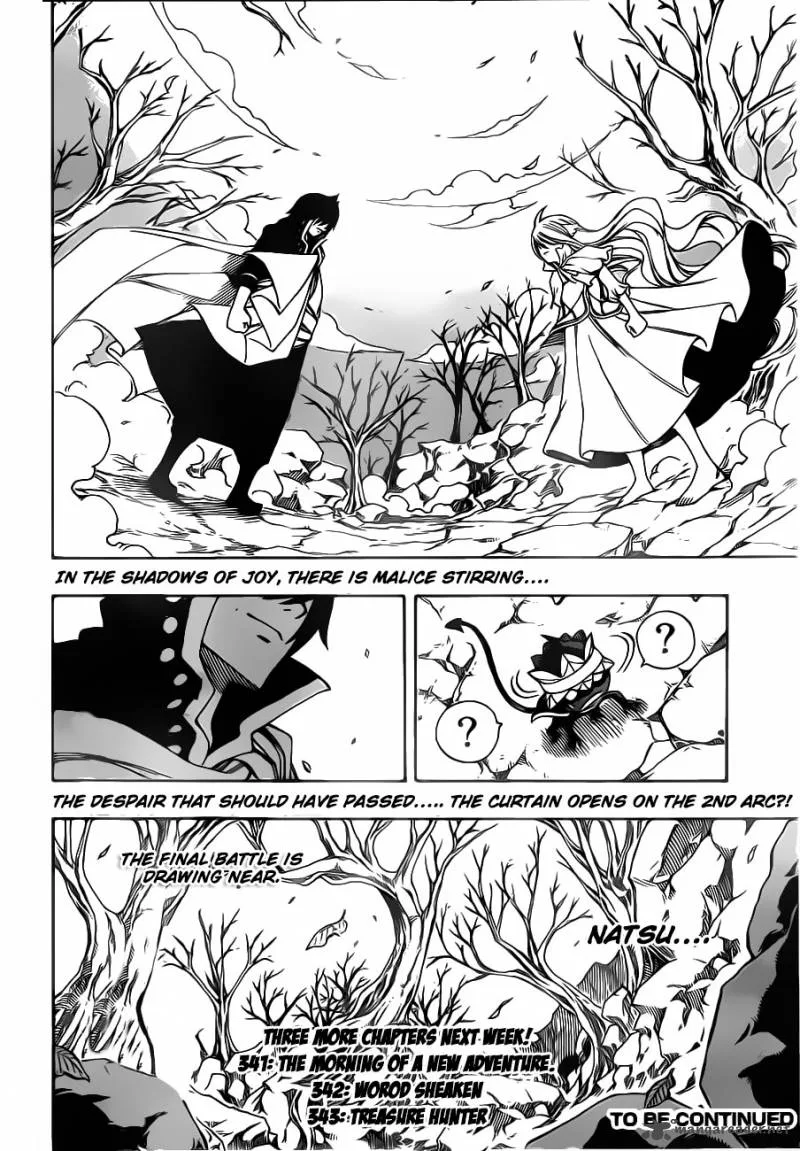 Fairy Tail Chapter 340 page 18