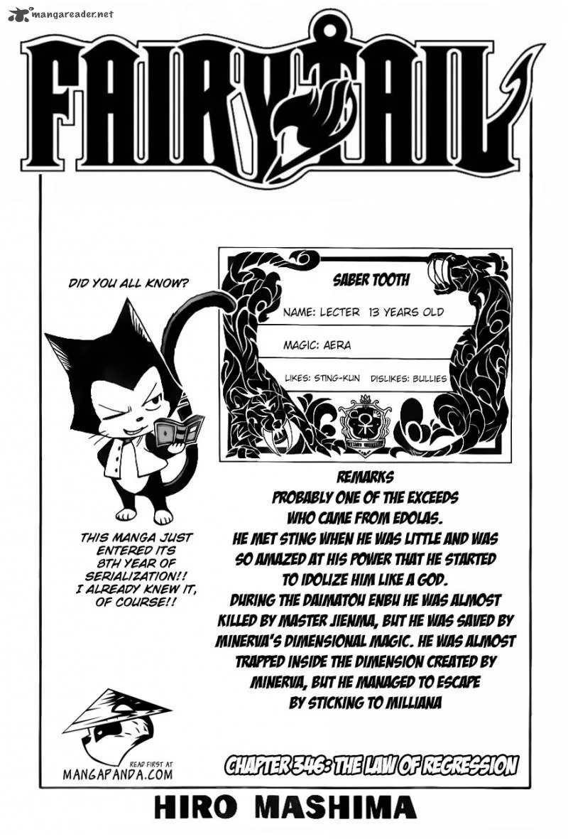 Fairy Tail Chapter 346 page 3