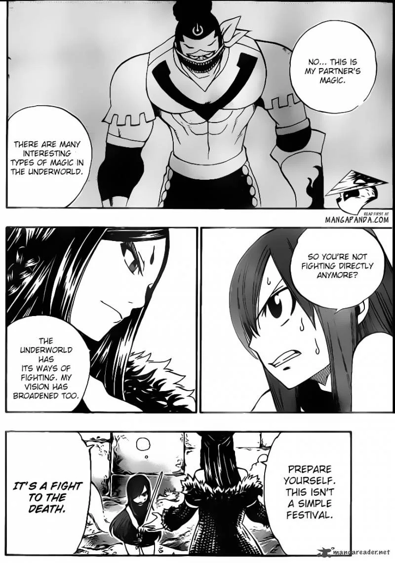 Fairy Tail Chapter 346 page 8