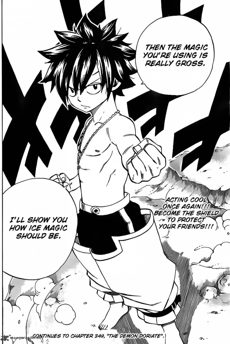 Fairy Tail Chapter 348 page 22