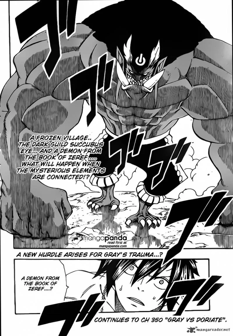 Fairy Tail Chapter 349 page 22