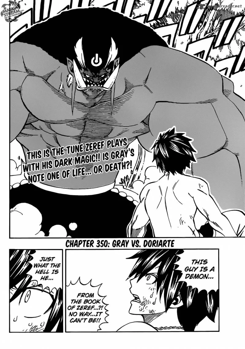 Fairy Tail Chapter 350 page 5