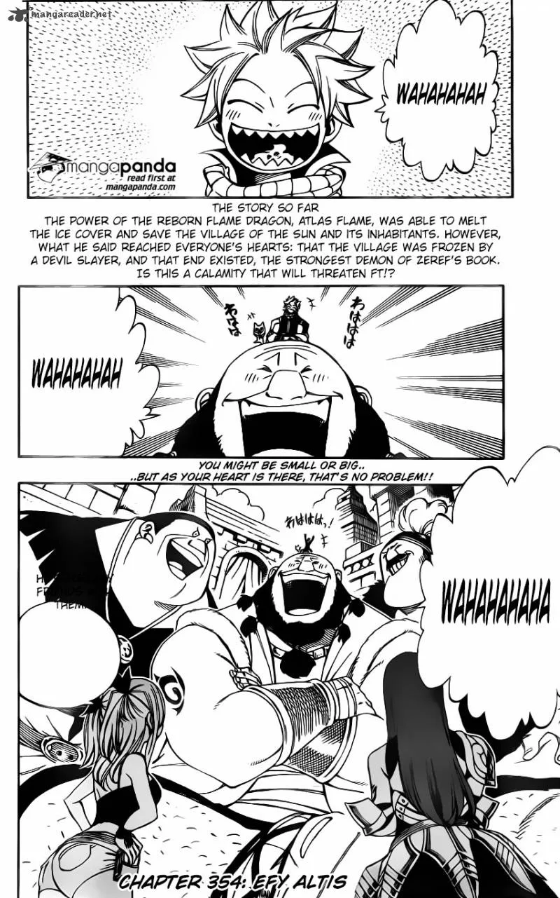 Fairy Tail Chapter 354 page 4